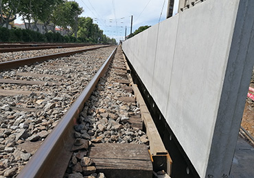 Muros cais Linha do Norte