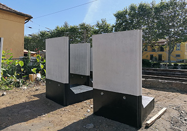 Muros cais Linha do Norte