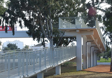 Evolaje - Passagem Superior de Peões de Lagoa