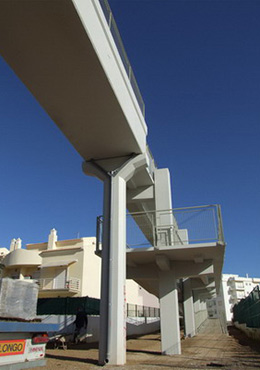 Evolaje - Passagem Superior de Peões de Lagoa